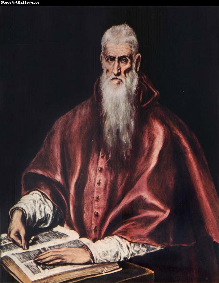El Greco St.Jerome as a Cardinal